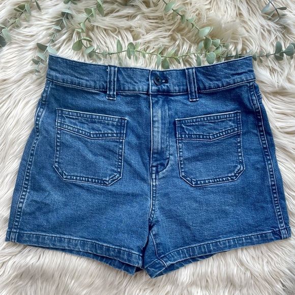 MADEWELL High-Rise Denim Shorts - Picture 3 of 8